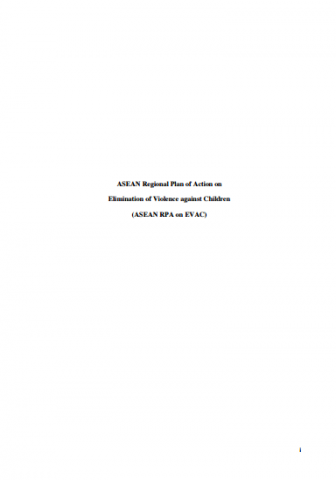ASEAN Regional Plan of Action on Elimination of Violence against Children
