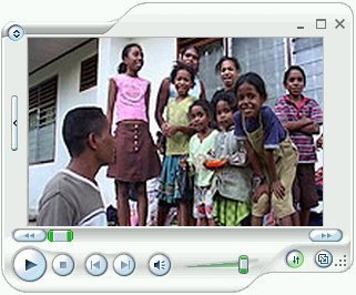 Singing and sports help displaced Timorese children cope in camps for displaced people
